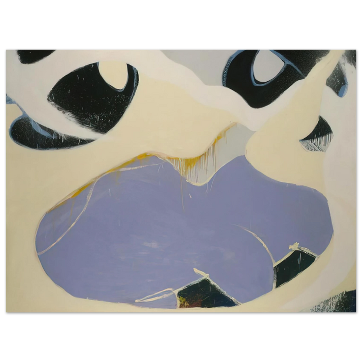Norman Bluhm - Thamyris - 1972  75x100 cm / 30x40inches Fine Art Poster
