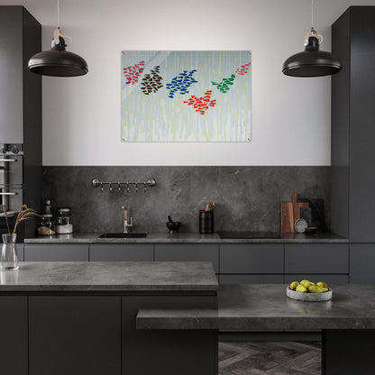 Untitled - 1976 - Robert Goodnough Acrylic Print - 70x100 cm / 28x40″ inches | Robert Goodnough Wall Art | Robert Goodnough Prints