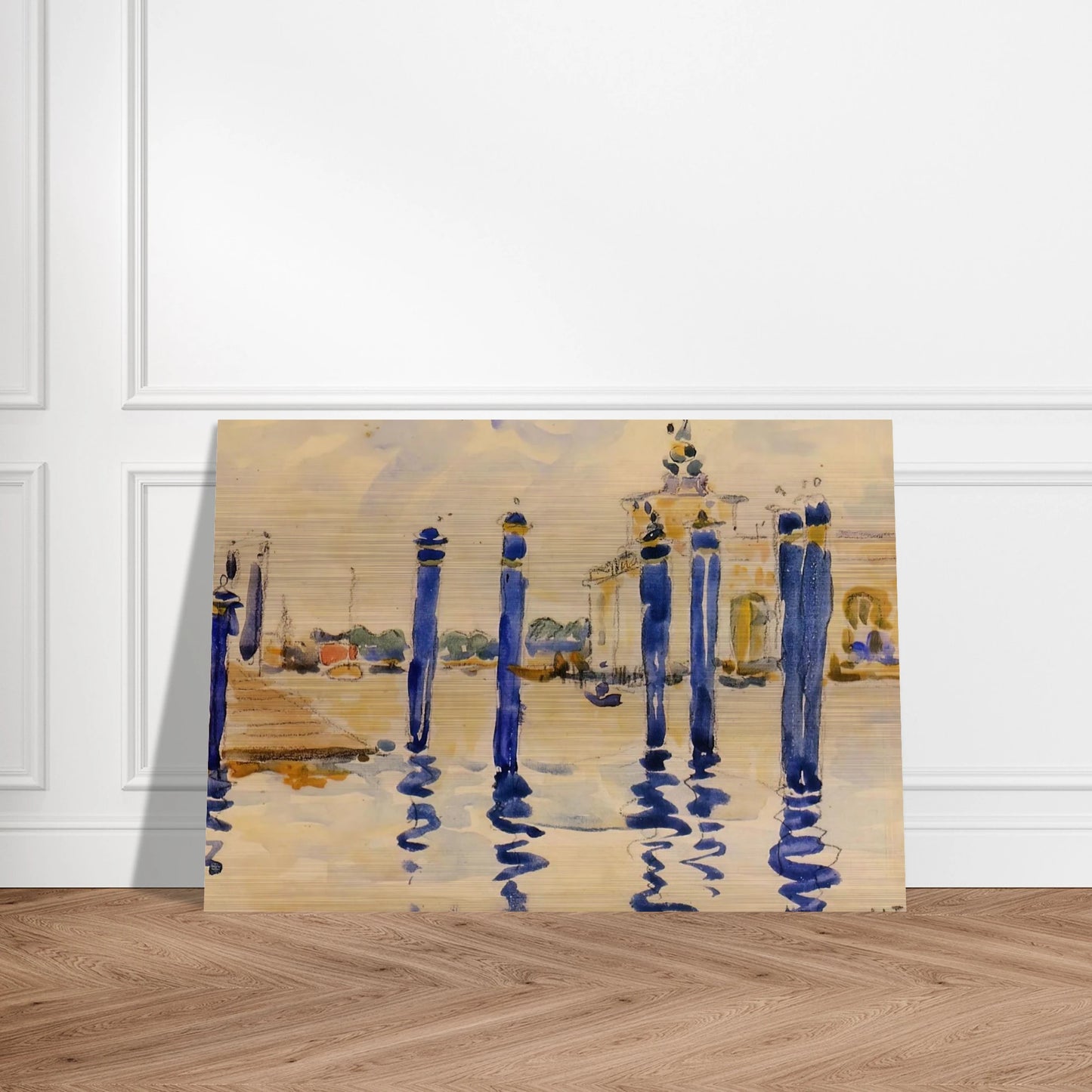La Donana, Venice - Henri-Edmond Cross Brushed Aluminum Print - 70x100 cm / 28x40 inches | Henri-Edmond Cross Aluminum Print | Henri-Edmond Cross Prints