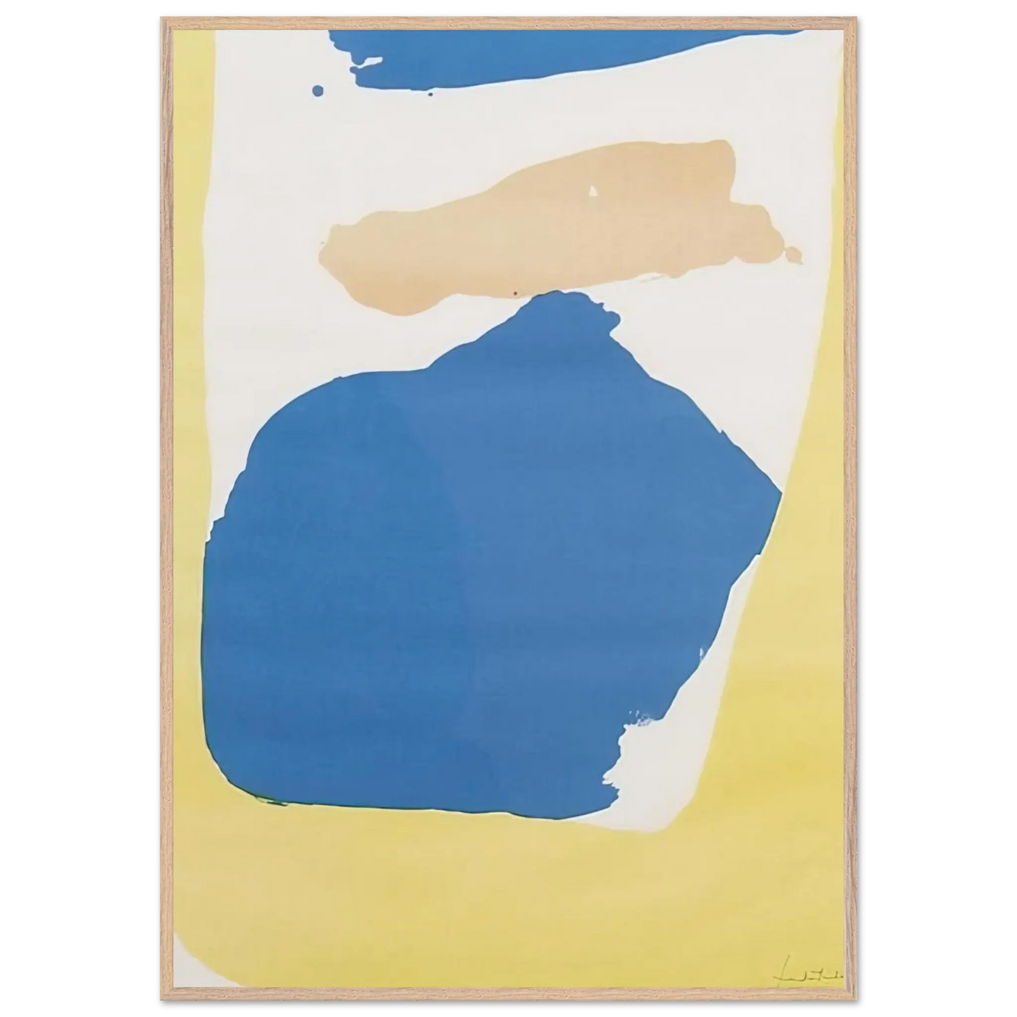 Helen Frankenthaler - Frankenthaler Preview - 1965 Wall art - 70x100 cm / 28x40 Inches - Fine Art Poster - -