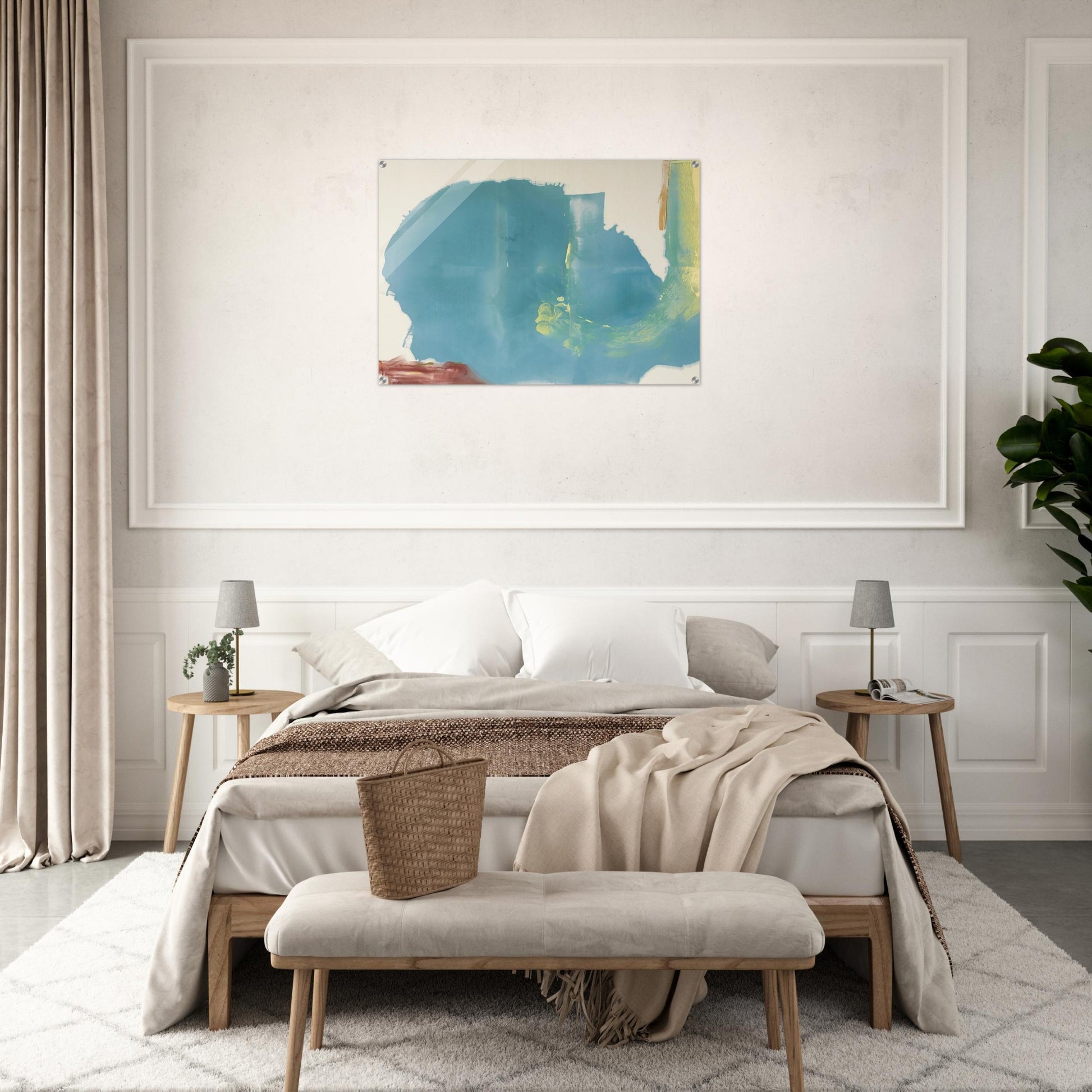 Where Necessary - 1977 - Helen Frankenthaler Acrylic Print - 70x100 cm / 28x40″ inches