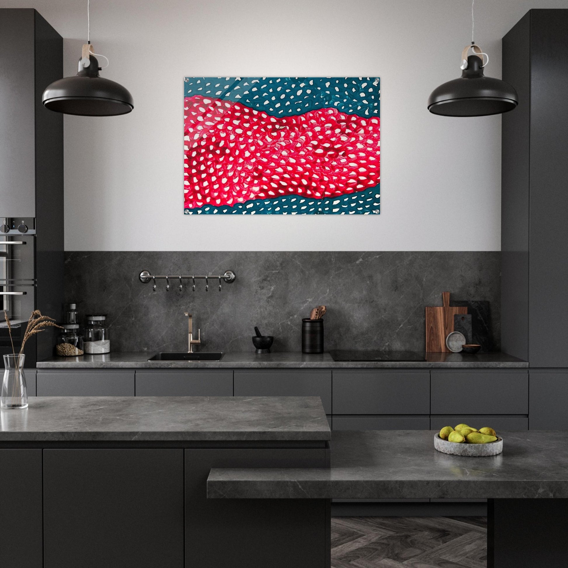 WAVES 1953 - Yayoi Kusama Acrylic Print - 70x100 cm / 28x40″ inches