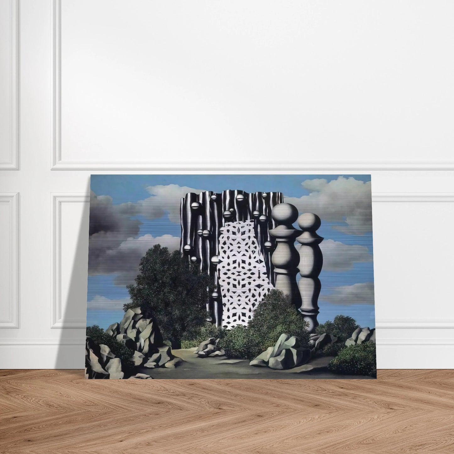 ANNUNCIATION 1930 - Rene Magritte Brushed Aluminum Print - 70x100 cm / 28x40 inches | Rene Magritte Aluminum Print | Rene Magritte Prints