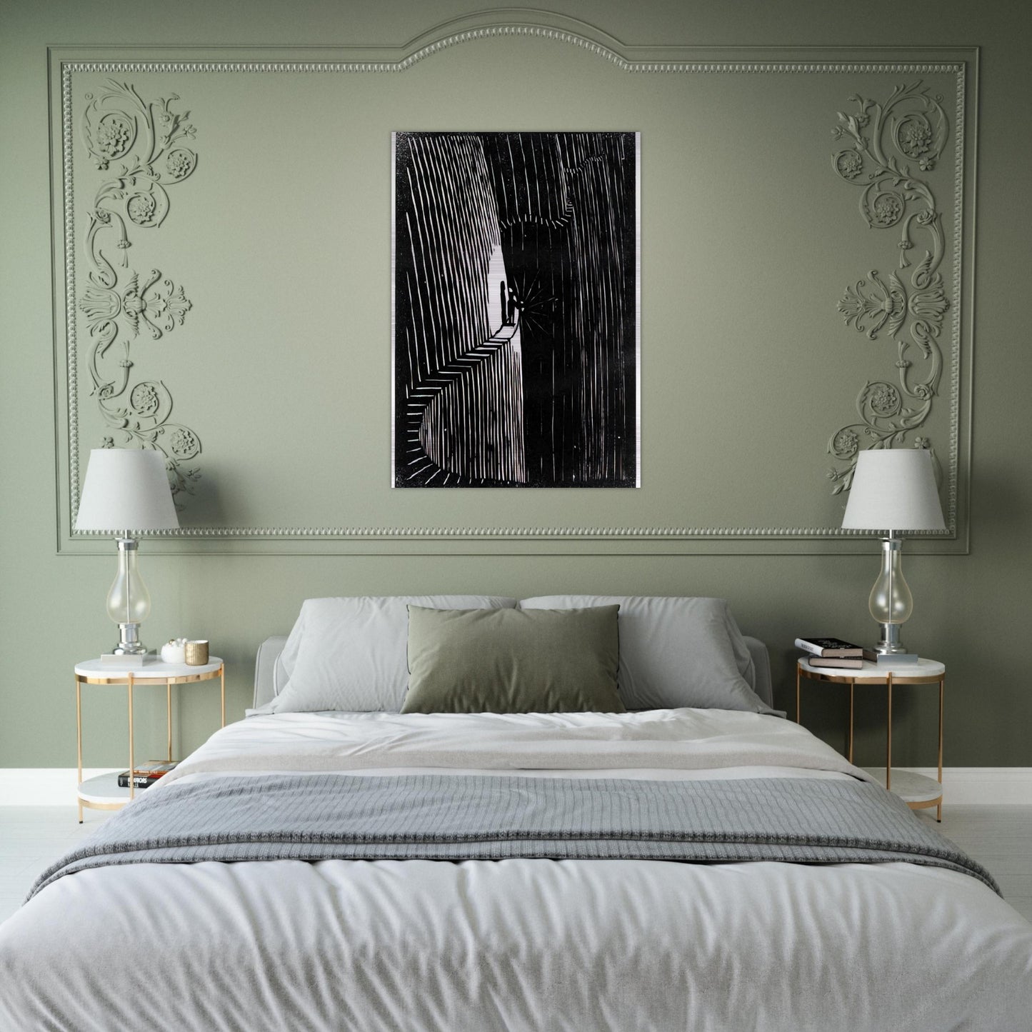 ESCHER (7) - MC Escher Brushed Aluminum Print - 70x100 cm / 28x40 inches | MC Escher Aluminum Print | MC Escher Prints