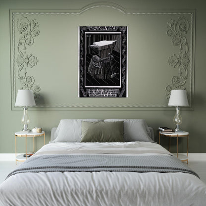 EMBLEMATA ANVIL - MC Escher Brushed Aluminum Print - 70x100 cm / 28x40 inches | MC Escher Aluminum Print | MC Escher Prints