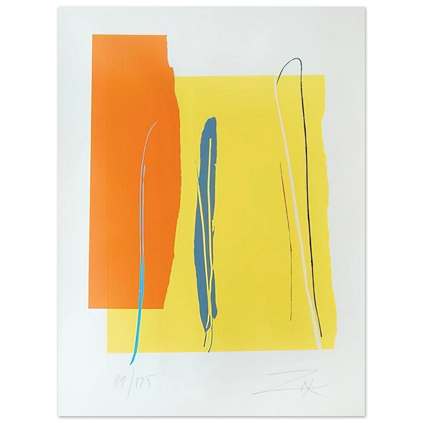 Larry Zox - Niagara Series IV - 1980  75x100 cm / 30x40inches Fine Art Poster