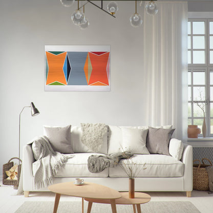 Untitled 1 - 1979 - Larry Zox Brushed Aluminum Print - 70x100 cm / 28x40 inches | Larry Zox Aluminum Print | Larry Zox Prints