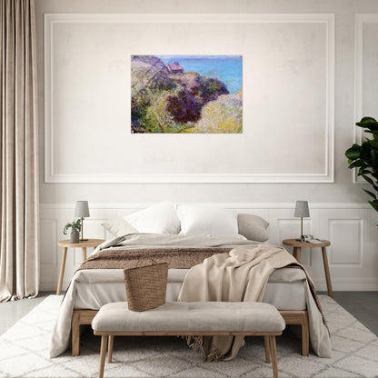 The Gorge at Varengeville, Late Afternoon - claude monet Acrylic Print - 70x100 cm / 28x40″ inches