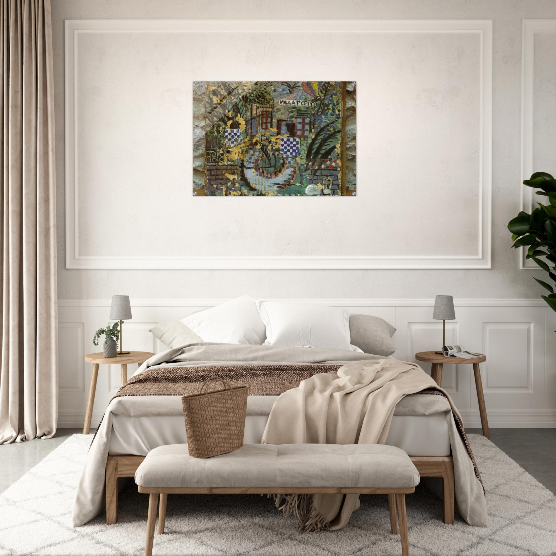 VILLA PEPITA - Salvador Dali Acrylic Print - 70x100 cm / 28x40″ inches