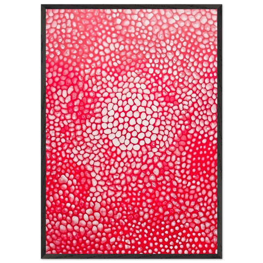SUNLIGHT 1998 - Yayoi Kusama 70x100 cm / 28x40 inches Framed Art Print – Black Wooden Frame