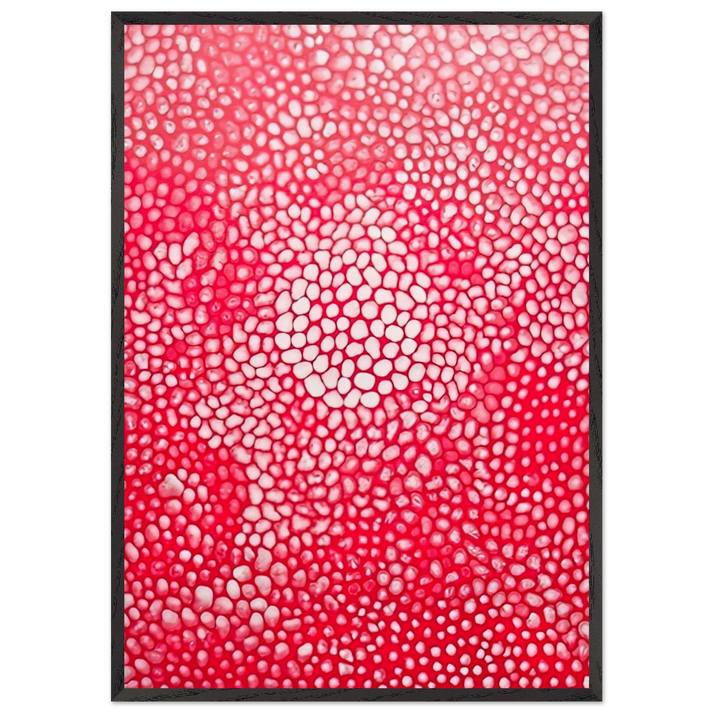 SUNLIGHT 1998 - Yayoi Kusama 70x100 cm / 28x40 inches Framed Art Print – Black Wooden Frame