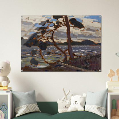 SKETCH FOR THE WEST WIND 1916 - Tom Thomson Acrylic Print - 70x100 cm / 28x40″ inches