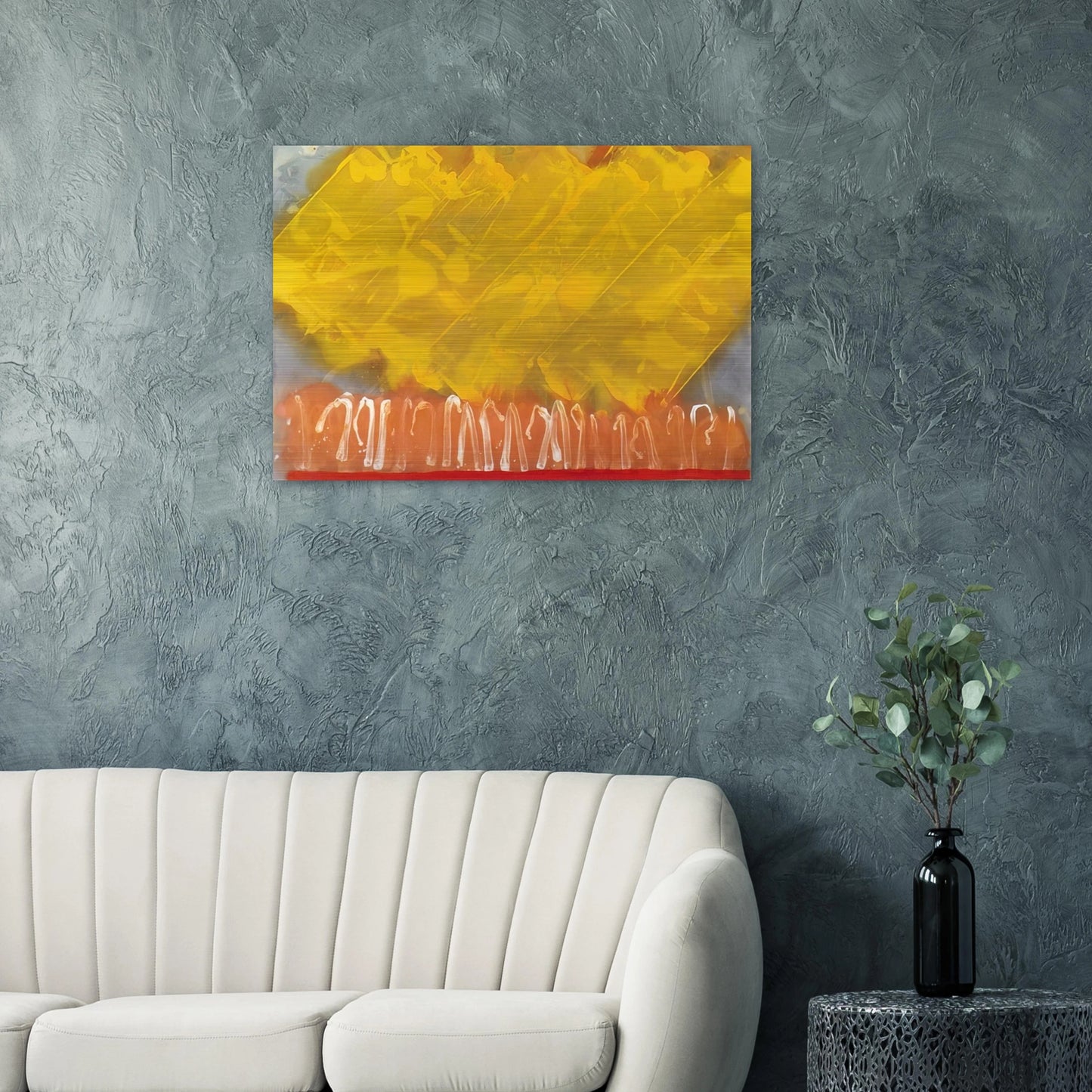 Cathay - 1979 - Albert Irvin Brushed Aluminum Print - 70x100 cm / 28x40 inches | Albert Irvin Aluminum Print | Albert Irvin Prints