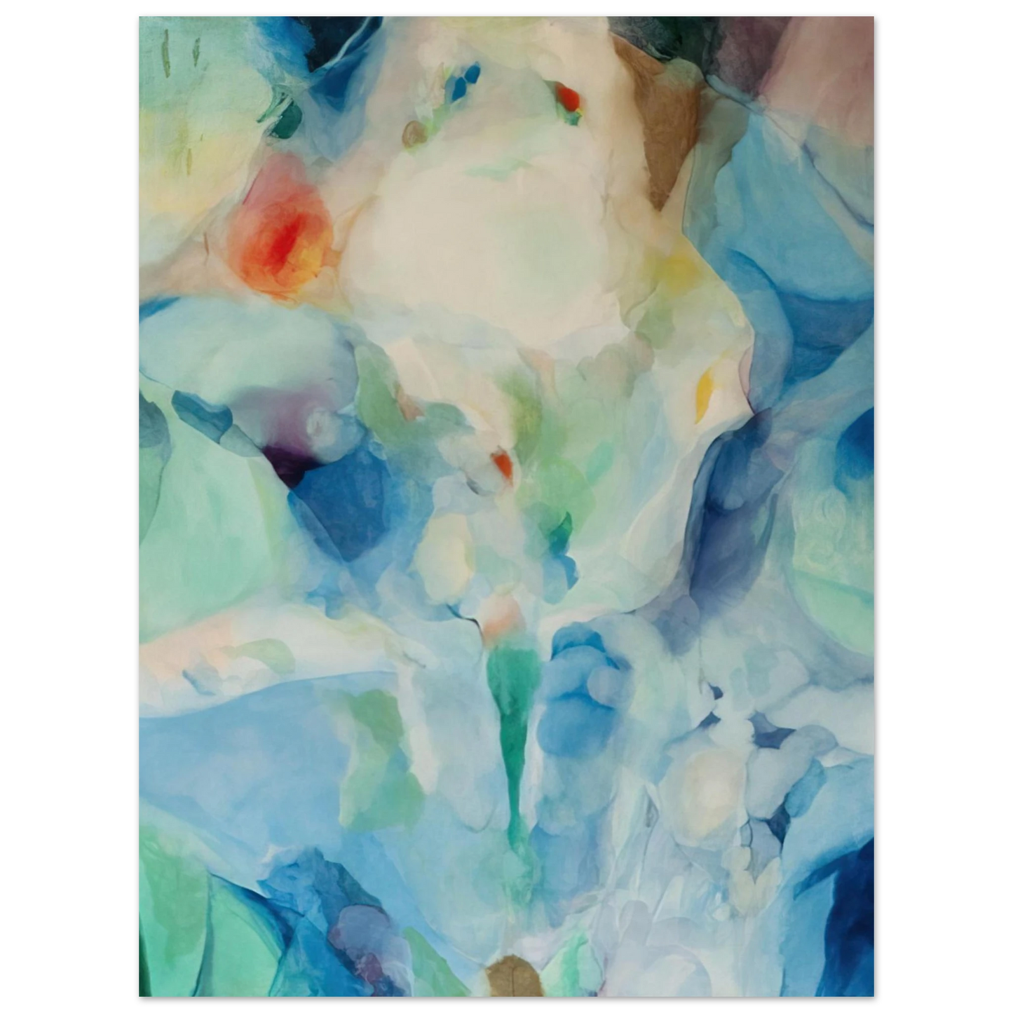 Alice Baber - Before Songs  75x100 cm / 30x40inches Fine Art Poster