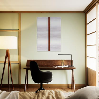 The Wild - Barnett Newman Brushed Aluminum Print - 70x100 cm / 28x40 inches | Barnett Newman Aluminum Print | Barnett Newman Prints