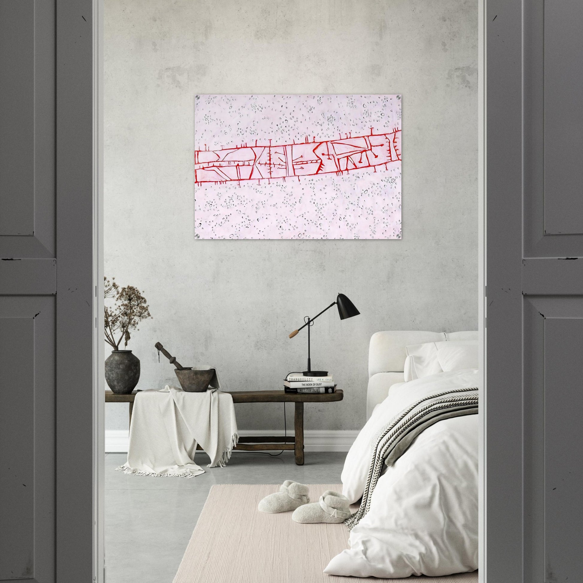 Bridge - 1952 - Gene Davis Acrylic Print - 70x100 cm / 28x40″ inches