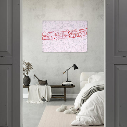 Bridge - 1952 - Gene Davis Acrylic Print - 70x100 cm / 28x40″ inches