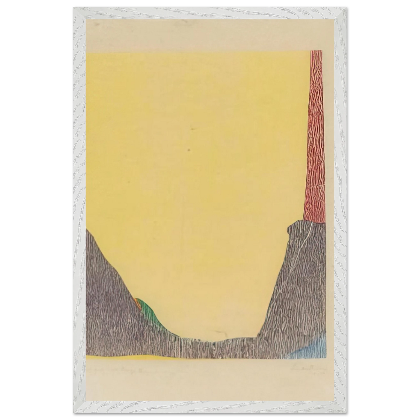 Helen Frankenthaler - East and Beyond - 1973 Wall art - 45x60 cm / 18x24 inches - Fine Art Poster-canvas - -
