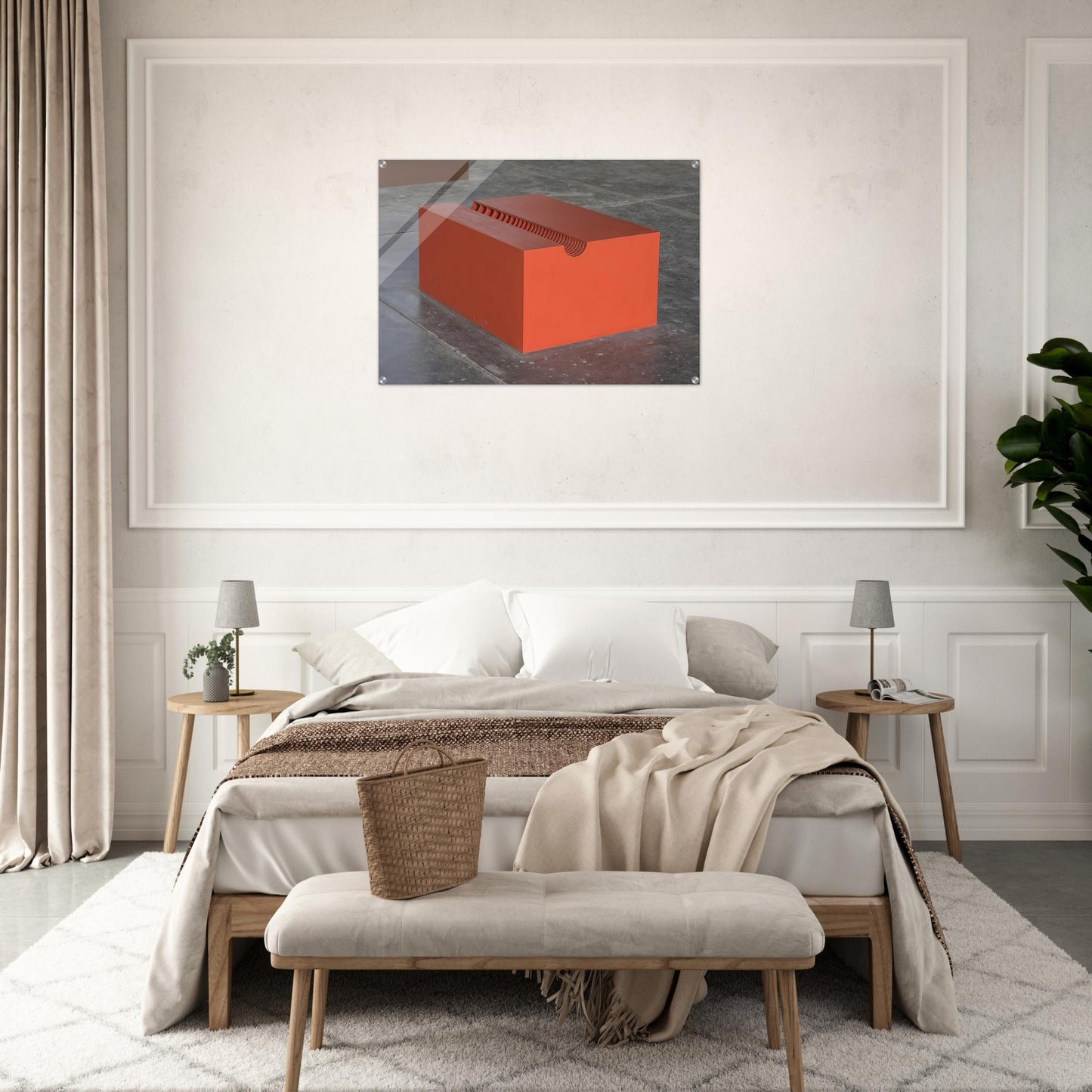 Untitled The Block - 1963 - Donald Judd Acrylic Print - 70x100 cm / 28x40″ inches