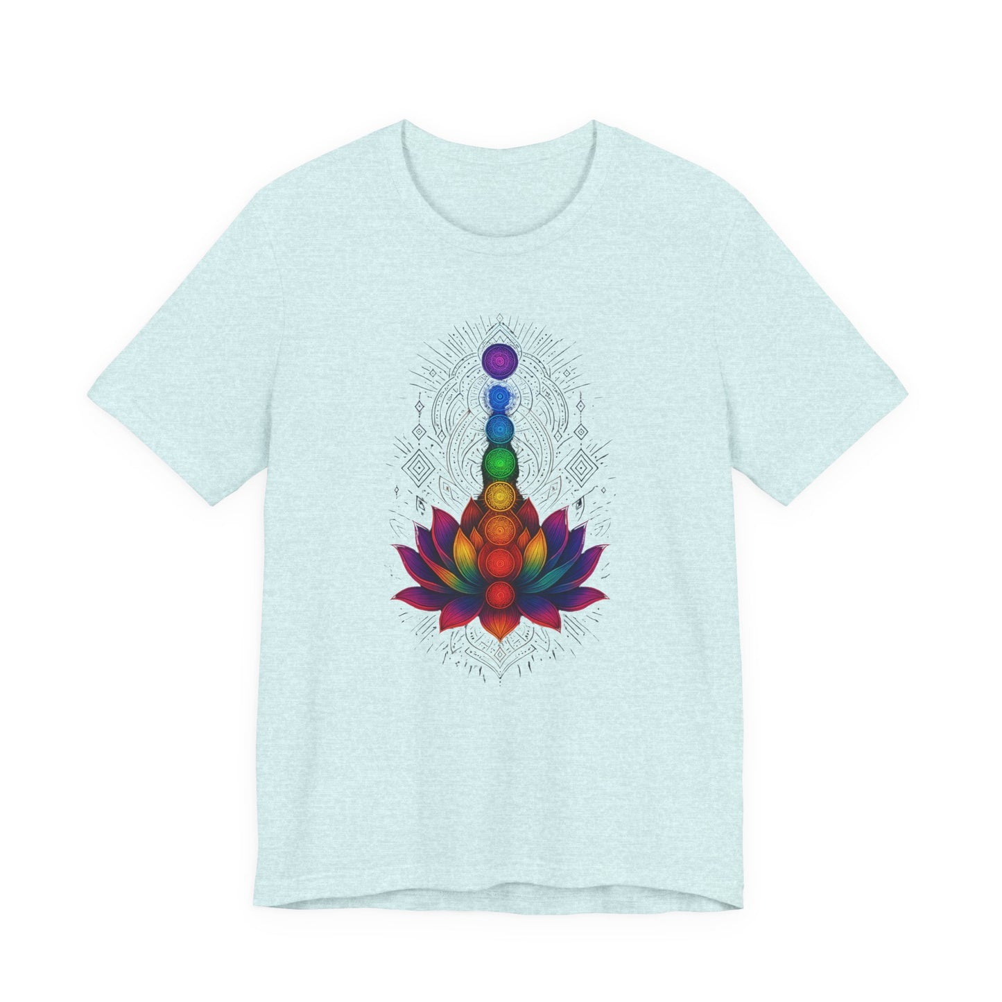 Chakra-Lotusblume, spiritueller Yoga-Liebhaber