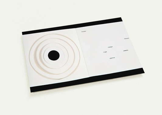 Books-Poem - 1959 By Lygia Pape Pack of 10 Post Cards | Lygia Pape Post Cards | A6 (10.5 x 14.8 cm) - 4.1 x 5.8 inches