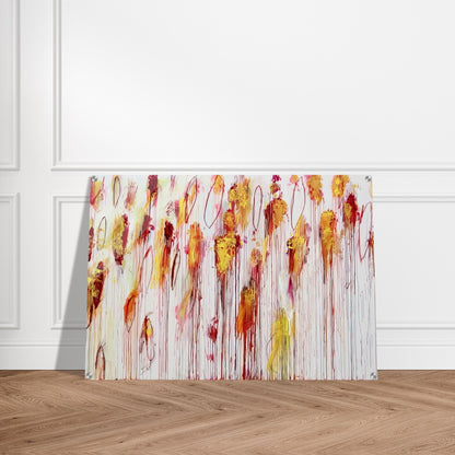 Lepanto, Part VIII - Cy Twombly Acrylic Print - 70x100 cm / 28x40″ inches