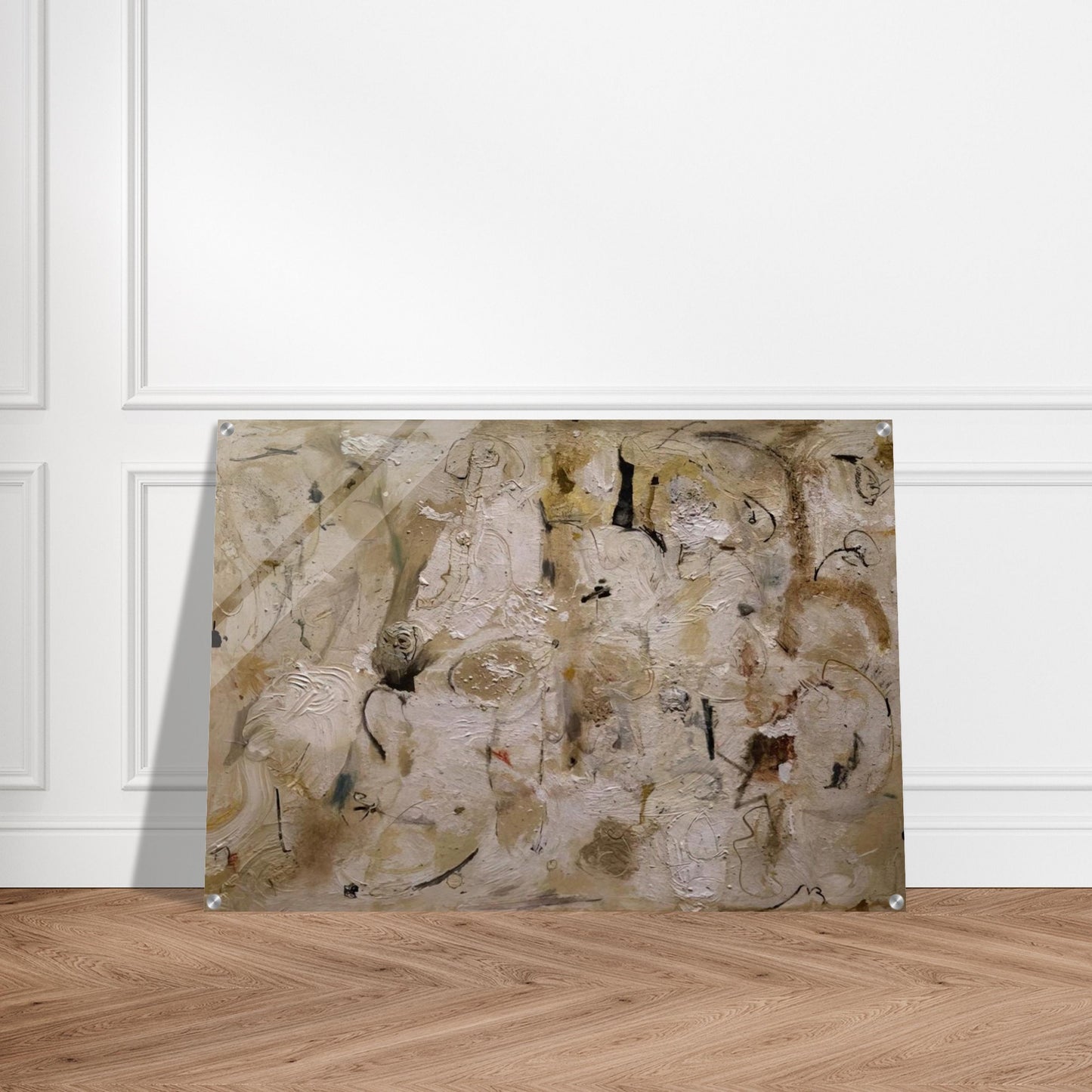 Painted on 21st Street - 1951 - Helen Frankenthaler Acrylic Print - 70x100 cm / 28x40″ inches | Helen Frankenthaler Wall Art | Helen Frankenthaler Prints