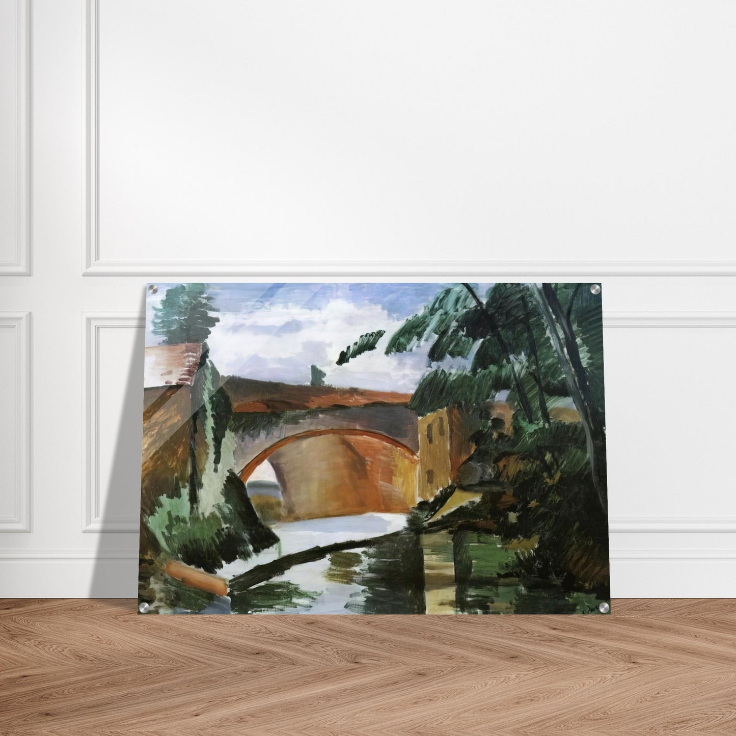 THE RIVER 1912 - Andre Derain Acrylic Print - 70x100 cm / 28x40″ inches | Andre Derain Wall Art | Andre Derain Prints
