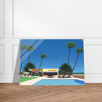 Proud Funk - Hiroshi Nagai Acrylic Print - 70x100 cm / 28x40″ inches