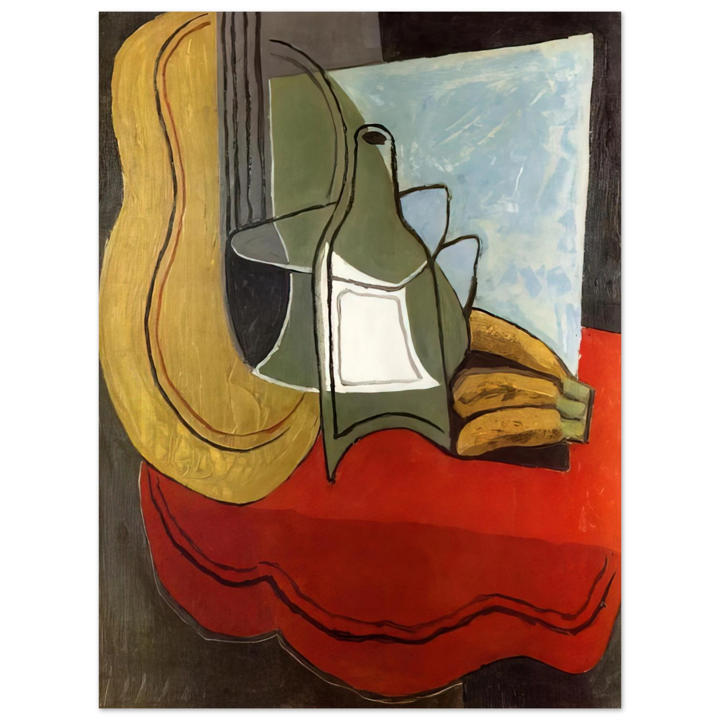 Juan Gris - BANANAS  75x100 cm / 30x40inches Fine Art Poster