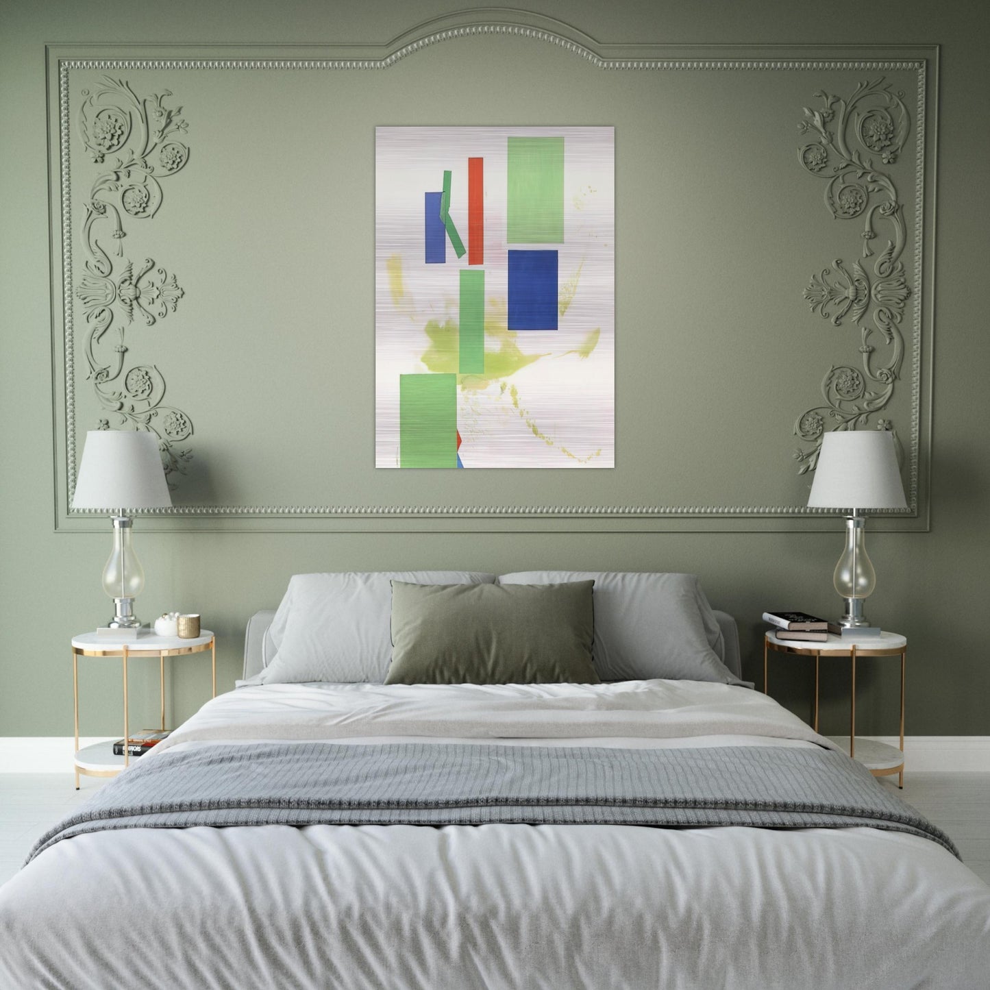 Lucidus Ordo - Hans Hofmann Brushed Aluminum Print - 70x100 cm / 28x40 inches | Hans Hofmann Aluminum Print | Hans Hofmann Prints