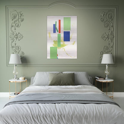 Lucidus Ordo - Hans Hofmann Brushed Aluminum Print - 70x100 cm / 28x40 inches | Hans Hofmann Aluminum Print | Hans Hofmann Prints
