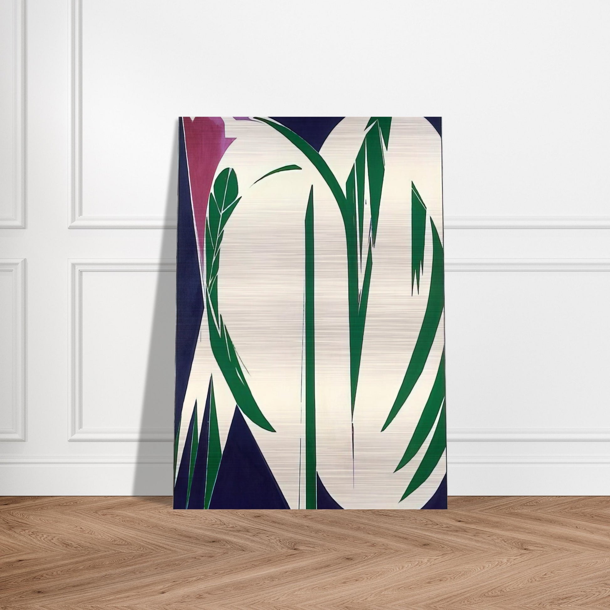 Rising Green - Lee Krasner Brushed Aluminum Print - 70x100 cm / 28x40 inches | Lee Krasner Aluminum Print | Lee Krasner Prints