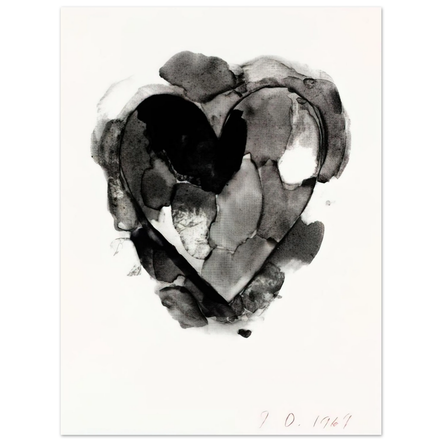 Jim Dine - WELCOME HOME RARE BIRDS 1969  75x100 cm / 30x40inches Fine Art Poster