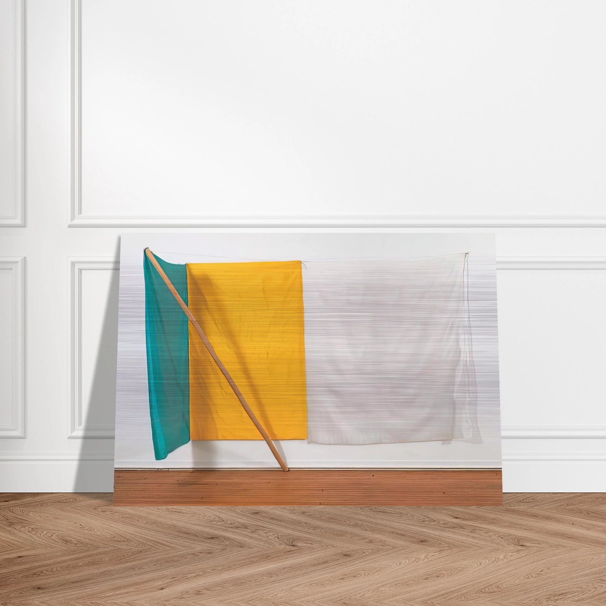 PILOT JAMMER 1975 - Robert Rauschenberg Brushed Aluminum Print - 70x100 cm / 28x40 inches | Robert Rauschenberg Aluminum Print | Robert Rauschenberg Prints