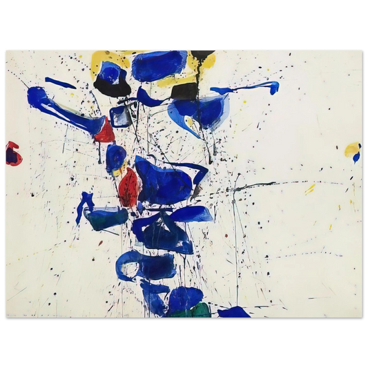 Sam Francis - Untitled  SF59-531   75x100 cm / 30x40inches Fine Art Poster