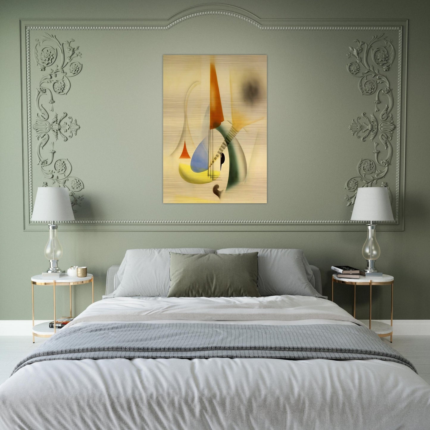 JAZZ - Man Ray Brushed Aluminum Print - 70x100 cm / 28x40 inches | Man Ray Aluminum Print | Man Ray Prints
