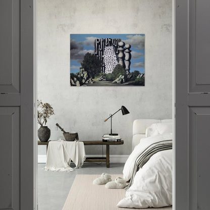ANNUNCIATION 1930 - Rene Magritte Brushed Aluminum Print - 70x100 cm / 28x40 inches | Rene Magritte Aluminum Print | Rene Magritte Prints
