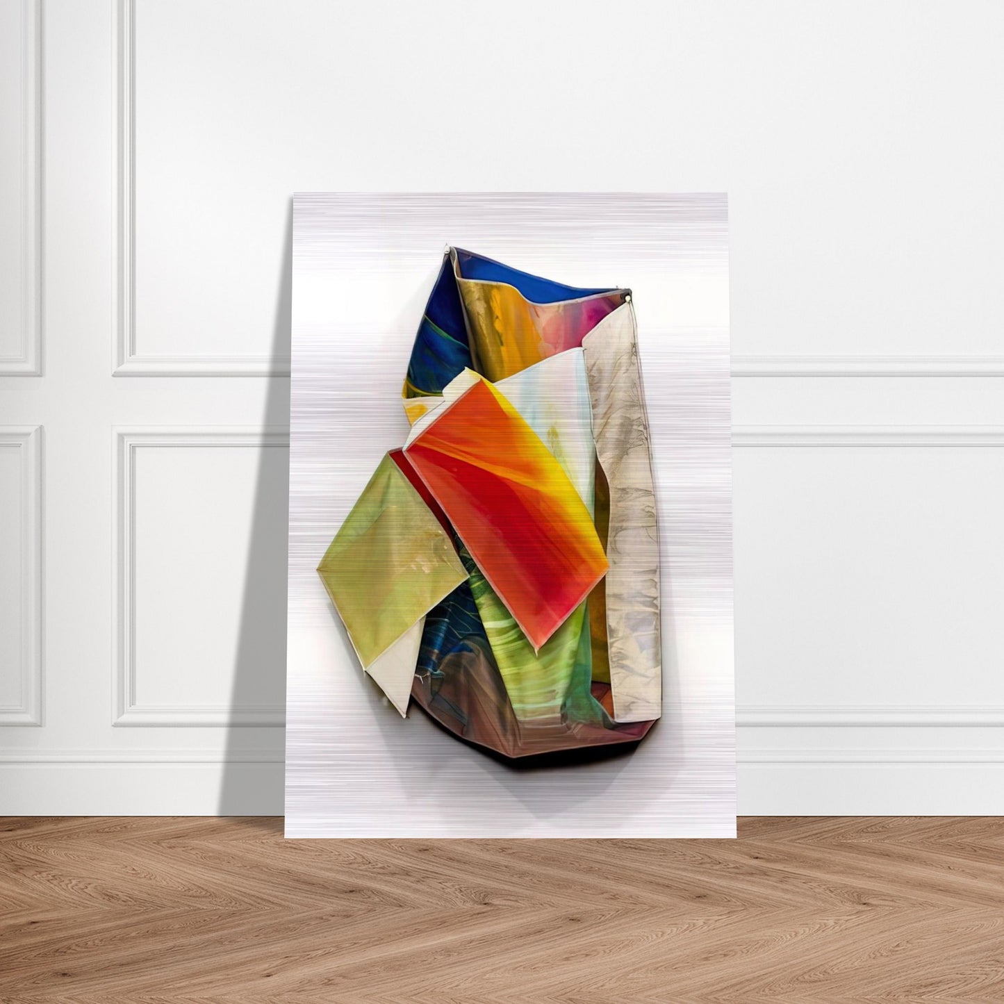 Sac 2 - Sam Gilliam Brushed Aluminum Print - 70x100 cm / 28x40 inches | Sam Gilliam Aluminum Print | Sam Gilliam Prints