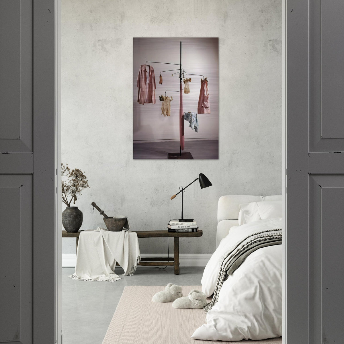 PINK DAYS AND BLUE DAYS 1997 - Louise Bourgeois Brushed Aluminum Print - 70x100 cm / 28x40 inches | Louise Bourgeois Aluminum Print | Louise Bourgeois Prints