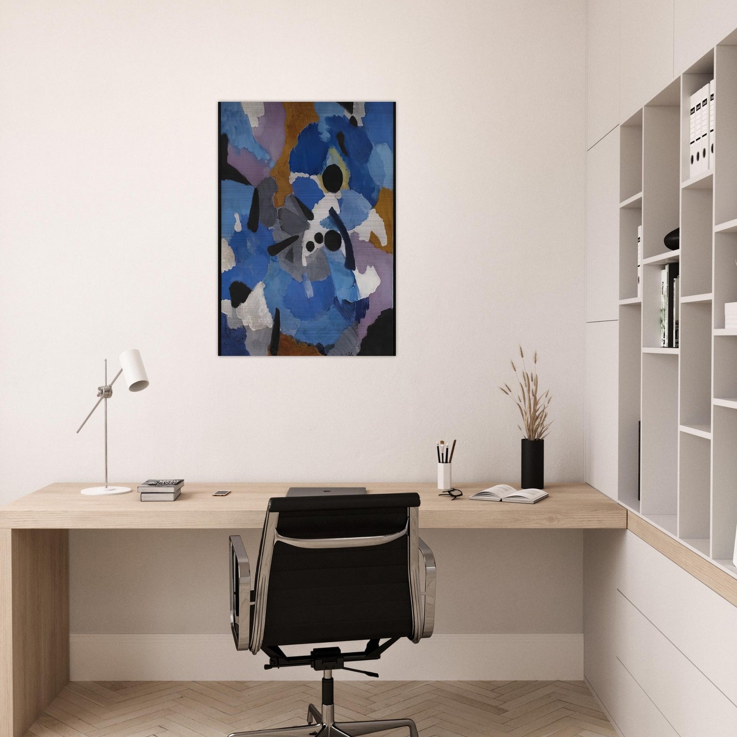 The Dancers - 1958 - Ernst Wilhelm Nay Brushed Aluminum Print - 70x100 cm / 28x40 inches | Ernst Wilhelm Nay Aluminum Print | Ernst Wilhelm Nay Prints