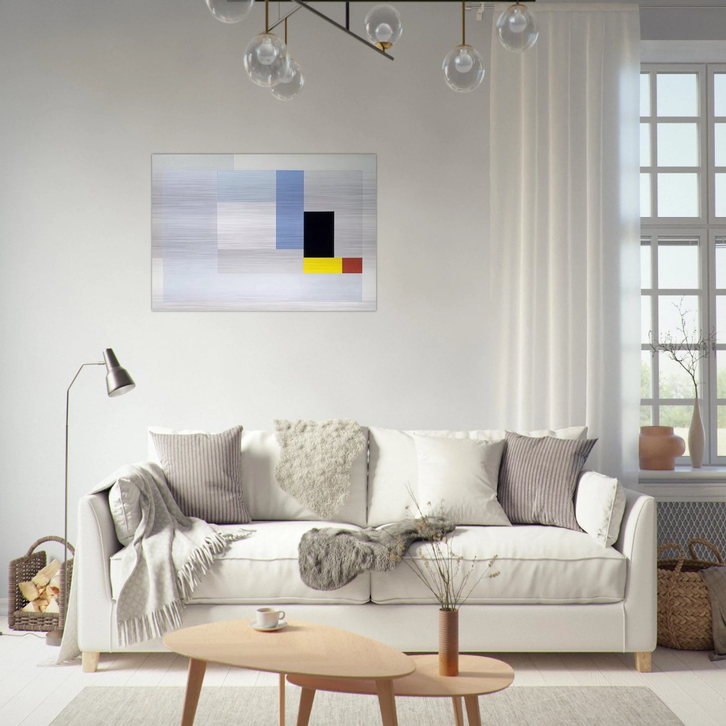 June 1937 painting - 1937 - Ben Nicholson Brushed Aluminum Print - 70x100 cm / 28x40 inches | Ben Nicholson Aluminum Print | Ben Nicholson Prints