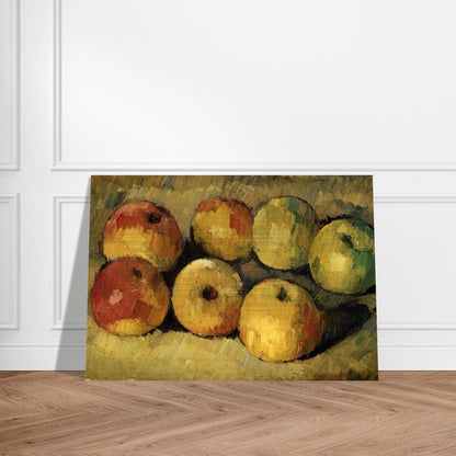 Apples - Paul Cézanne Brushed Aluminum Print - 70x100 cm / 28x40 inches | Paul Cézanne Aluminum Print | Paul Cézanne Prints