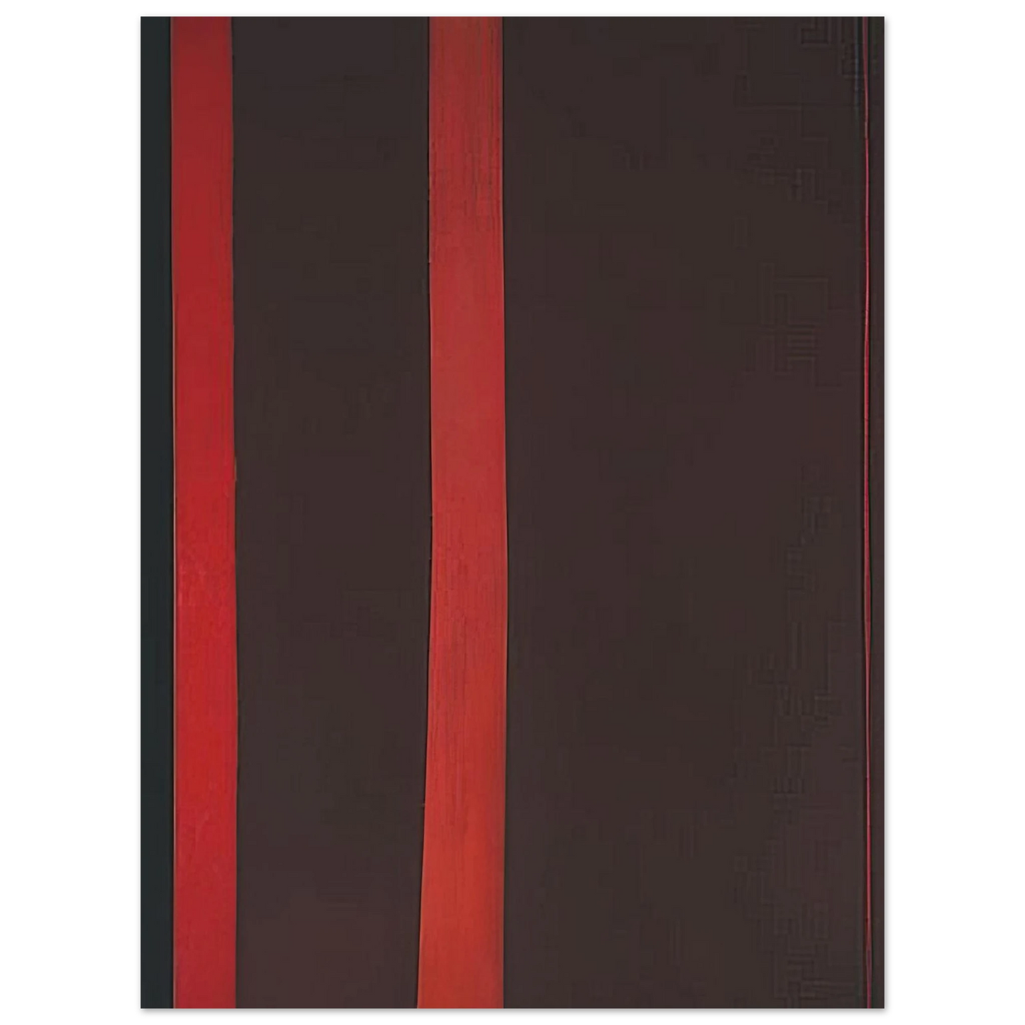 Barnett Newman - Adam  75x100 cm / 30x40inches Fine Art Poster