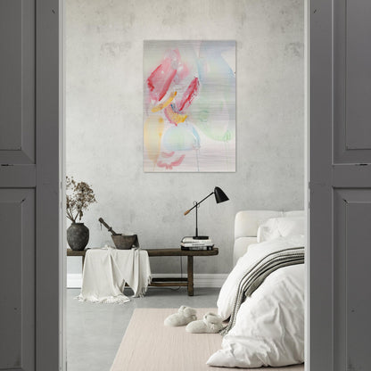 Sketch - Sam Francis Brushed Aluminum Print - 70x100 cm / 28x40 inches | Sam Francis Aluminum Print | Sam Francis Prints