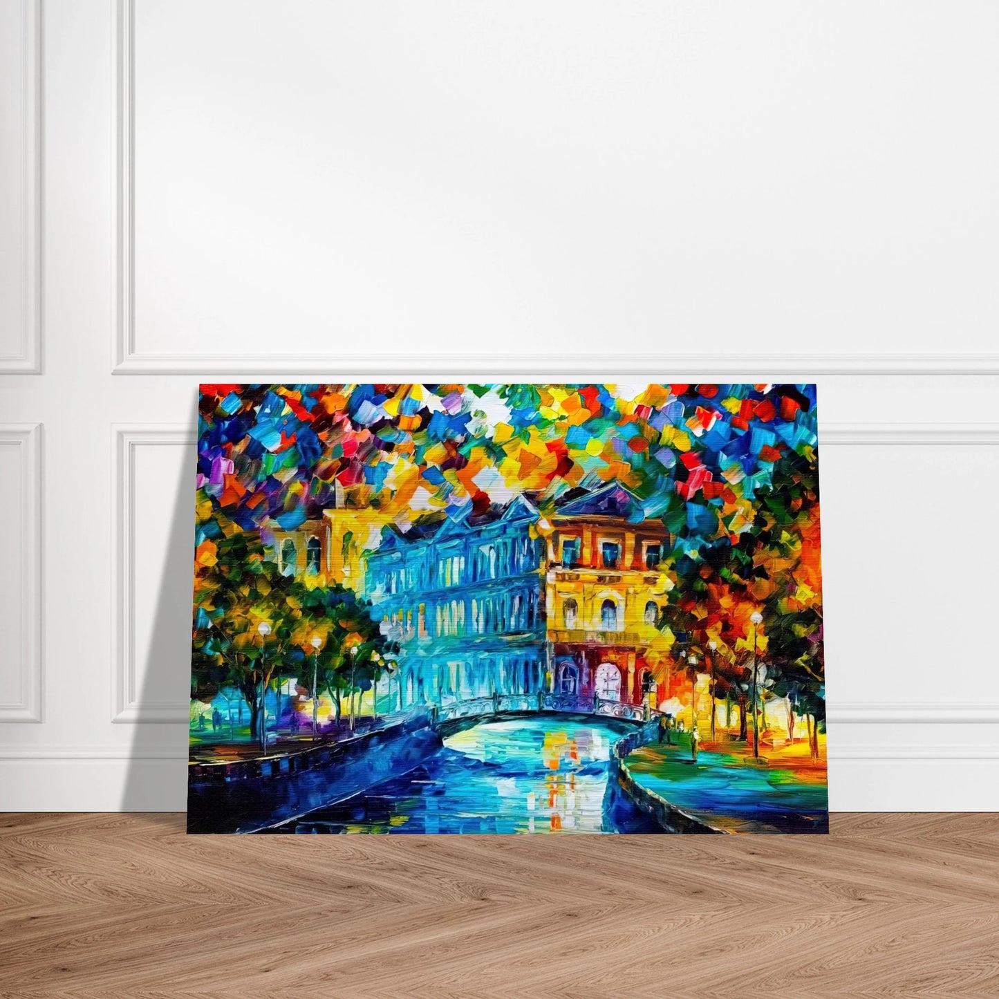 Leonid Afremov - Leonid Afremov Brushed Aluminum Print - 70x100 cm / 28x40 inches | Leonid Afremov Aluminum Print | Leonid Afremov Prints