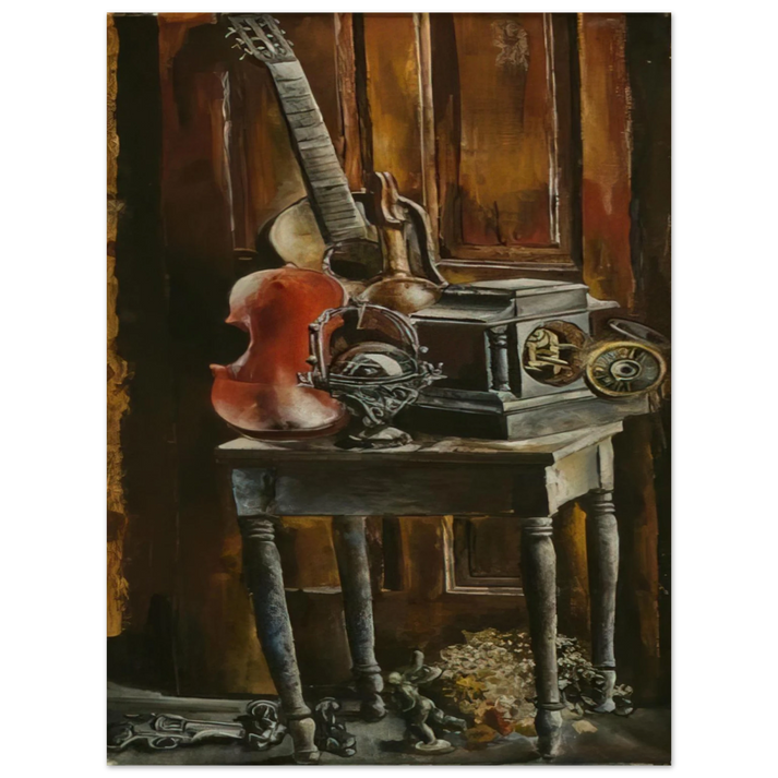 Ivan Albright - THIS ICHNOLITE OF MINE  75x100 cm / 30x40inches Fine Art Poster