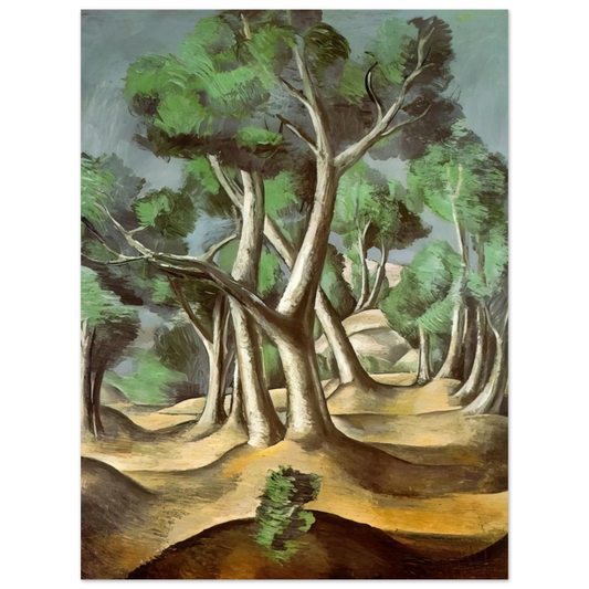 Andre Derain - THE GROVE 1912  75x100 cm / 30x40inches Fine Art Poster