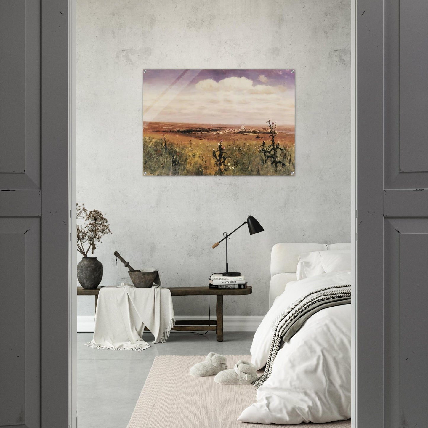 Steppe - Arkhyp Kuindzhi Acrylic Print - 70x100 cm / 28x40″ inches