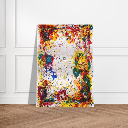 Freshet - Sam Francis Brushed Aluminum Print - 70x100 cm / 28x40 inches | Sam Francis Aluminum Print | Sam Francis Prints